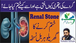 Gurdy ke Pathri Kyun Banti hy aur Kaise Khatm kia Jay | Renal Stone solution by Herbalist Ali Azam