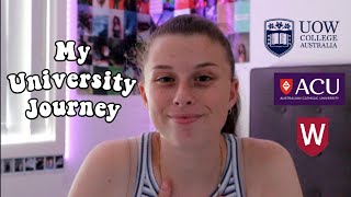 my university journey (early entry offers, my atar & UOWC)