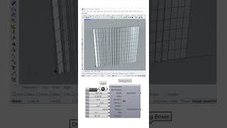 Grasshopper Parametric Louver #shorts