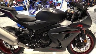 2017 Suzuki GSXR 1000 Matt Black   Walkaround   2016 AIMExpo Orlando