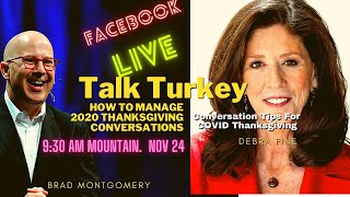 Conversation Skills for the Covid Holidays | Live with Debra Fine