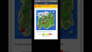 ark mobile | unicorn & oll Creature spawn locations