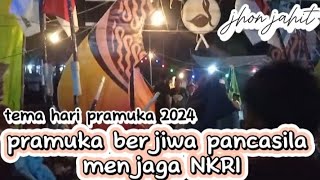 KEMERIAHAN BERKEMAH PRAMUKA 2024