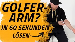 Golferellbogen (sofortige Schmerzlinderung)