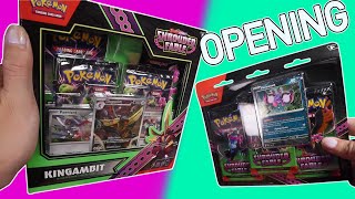 Opening Kingambit Ex Illustration Collection and Blister!