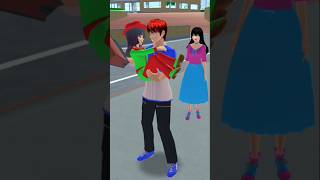 anak perempuan sayang ayah😍 #sakuraschoolsimulator #comedyvideos #sakura #funnyshorts #roblox