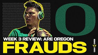 College Football Week 3 Review: Are Oregon Football and Dan Lanning FRAUDS???