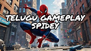 SPIDER MAN REMASTERED GAME PLAY IN TELUGU PART - 1