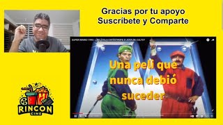 REACCIONANDO a SUPER MARIO 1993 ¿PELÍCULA CATÁSTROFE O JOYA DE CULTO? de Mariano Rodriguez REACCION