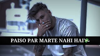 PAISO PAR MARTE NAHI HAI💸| ATTITUDE SHAYARI | WHATSAPP STATUS VIDEO | #attitude #money ||Asad Status