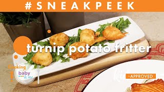 Turnip & Potato Fritters | Chef Lee Chizmar | Sneak Peek