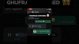 Ghufran Vs Cute Kitten Reel 🎀 || Exposed 😱 #exposed #funny #Charyar