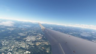 MSFS 2020 – Full Flight – American Eagle – Bombardier CRJ-900 – CLT-MYR – AAL5347 – IFS Ep. 7