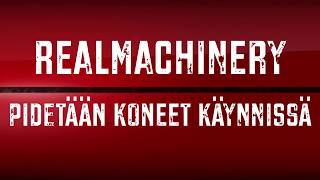 RealMachineryn palvelee myös koronaepidemian aikana!