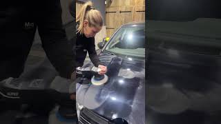 Mercedes Benz " compound polishing" #shots