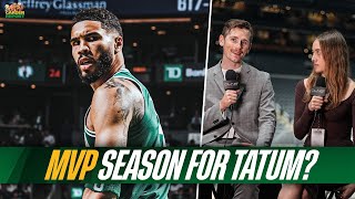 How Jayson Tatum SET THE TONE for MVP Race in Celtics vs Knicks