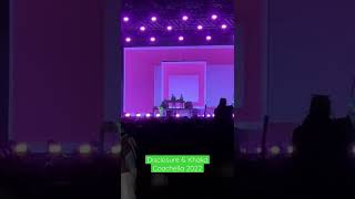 Disclosure & Khalid - Talk - Coachella 2022 #shorts