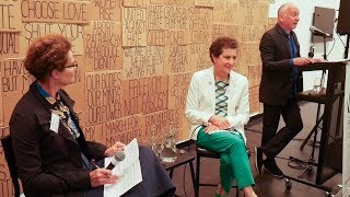 Susan Pascoe and Carol Schwartz in conversation