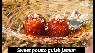 Sweet Potato Gulab Jamun (Diwali sweet)