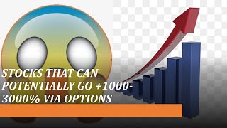 HOW TO FIND STOCKS THAT CAN POTENTIALLY GO +1000-3000% VIA OPTIONS