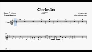 The Charleston Partitura  de Violín Tonalidad Original