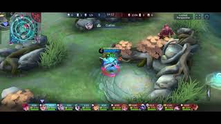 Silvanna as Jungler, First Blood kill Angela Mobile Legends Bang Bang GamePlay