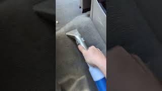 Steam Cleaning Vehicle Carpet