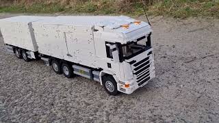 LEGO Scania combi!!! Chrome rims!