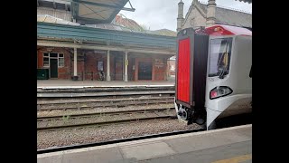 Transport for Wales class 197 Cardiff to Shrewsbury **Sick on the floor!**