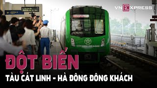 Tiêu điểm : Tàu Cát Linh - Hà Đông đông khách đột biến | VnExpress