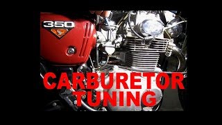 Honda 350 Carburetor Tuning