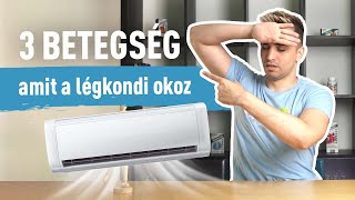 Vigyázz! A légkondícionáló betegséget terjeszthet!