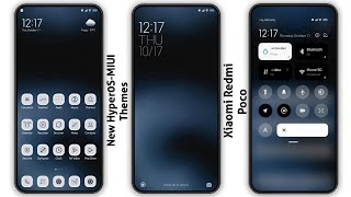 3 New HyperOS-MIUI Themes for Xiaomi,Redmi,Poco | Best HyperOS-MIUI Themes🤩