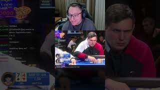 БРАТ ВУДУША ДЕЛАЕТ КОНТЕНТ #shorts #poker