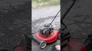 wrenching on an free  MTD 21 push mower #shorts