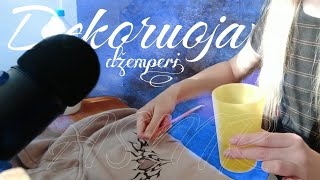 Dekoruojam džemperį 🖌️ ASMR lietuviškai