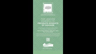 Essence of Summer | 30th July 2024 | London Essence Gin Evening at Galgorm