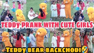 Teddy bear Impressed A Cutegirls 🥰&girls Reaction#shorts #tranding#funny #video#shorts#youtubeshorts