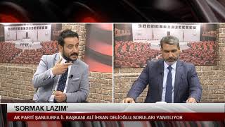 23 04 2023 Şanlıurfa Akparti İl Başkanı ALİ DELİOĞLU Güneydoğutv ye konuk oldu