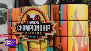 Valley artist created art pieces for Phoenix Raceway's NASCAR Championship Weekend