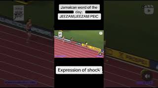 Jamaica lost gold to Netherlands in women’s 4x400 relay at the World Championships 😱 #shorts