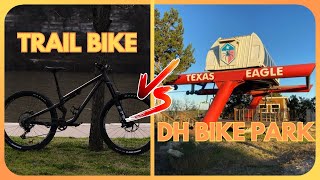 Testing My Bike at The Only Chair Lift Bike Park in Texas!