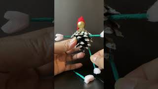 Pinecone the Archer😍/ Diy pinecone craft idea