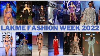 Ananya Panday Dazzles The Ramp Grand Finale Lakme Fashion Week 2022 Vlog || 50+ Hollywood Celebrity.