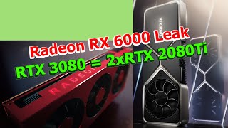 AMD Radeon Big Navi RDNA 2 RX 6000 Leak | NVIDIA RTX 3080 vs RTX 2080 Ti