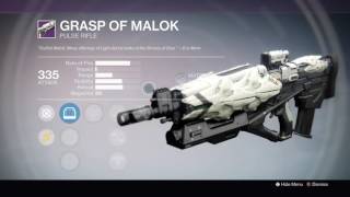 Destiny Grasp of Malok Farm This Week