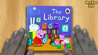 🐷PEPPA PIG :THE LIBRARY | Kids Books Read Aloud