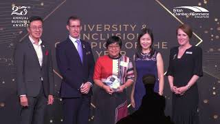 23rd Annual Business Awards - Standard Chartered win Diversity & Inclusion Champion of the Year