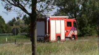 Prio 1 TS8231 Brandweer Zutphen Lift opsluiting de Brink Zutphen