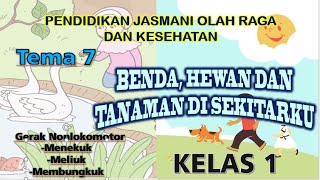 Materi PJOK Kelas 1 Tema 7 part 2